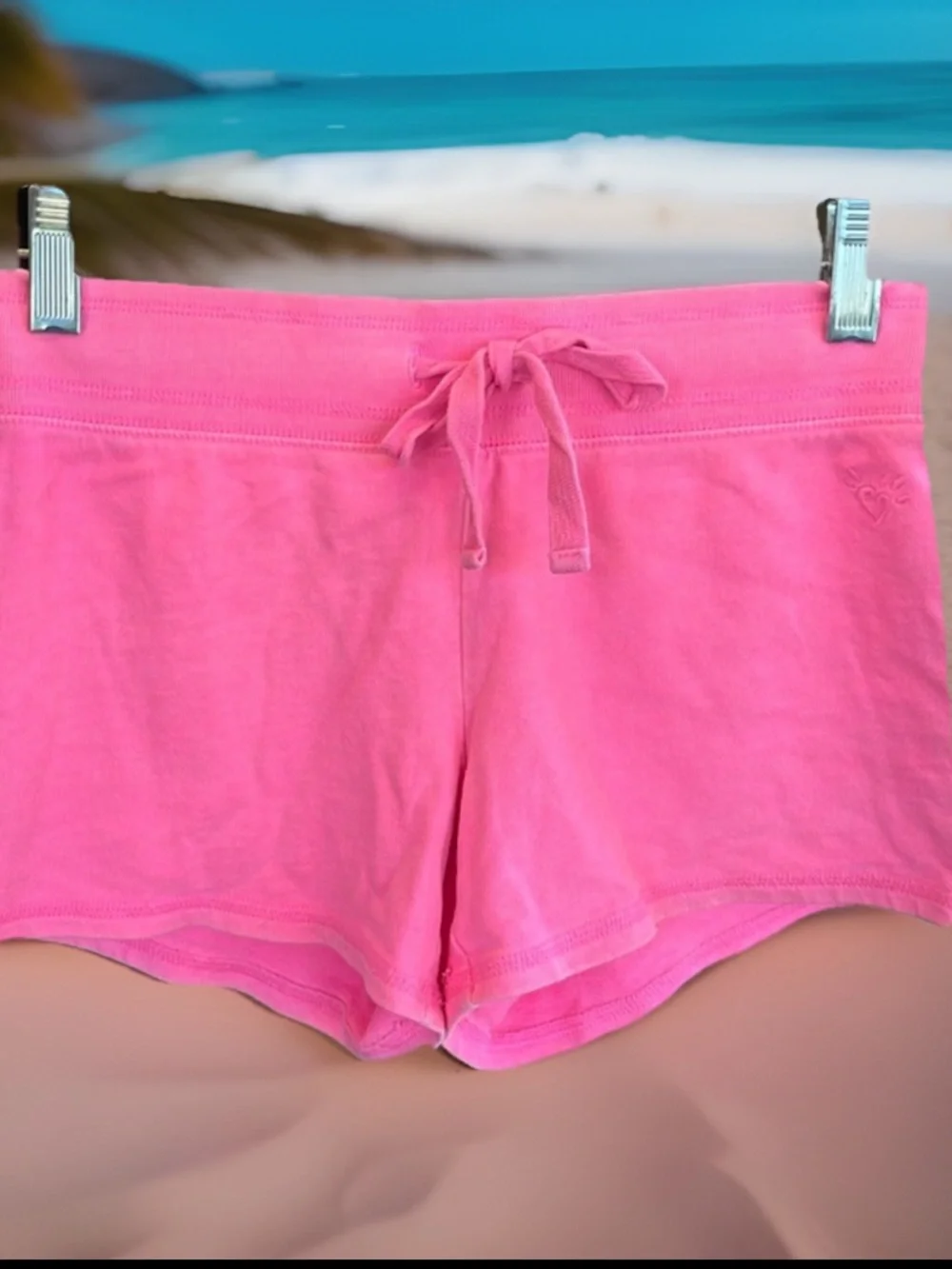 Justice Bright Pink Comfy Shorts